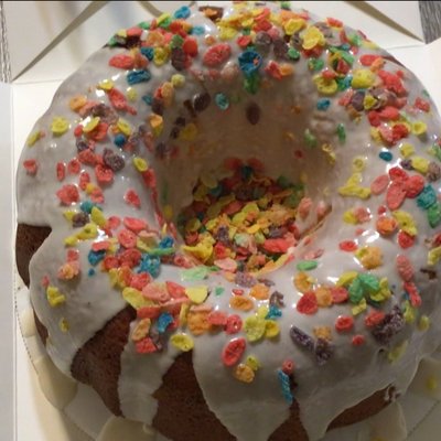 Jaden’s Fruity Pebble Pound Cake
