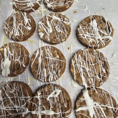Carrot cake cookie