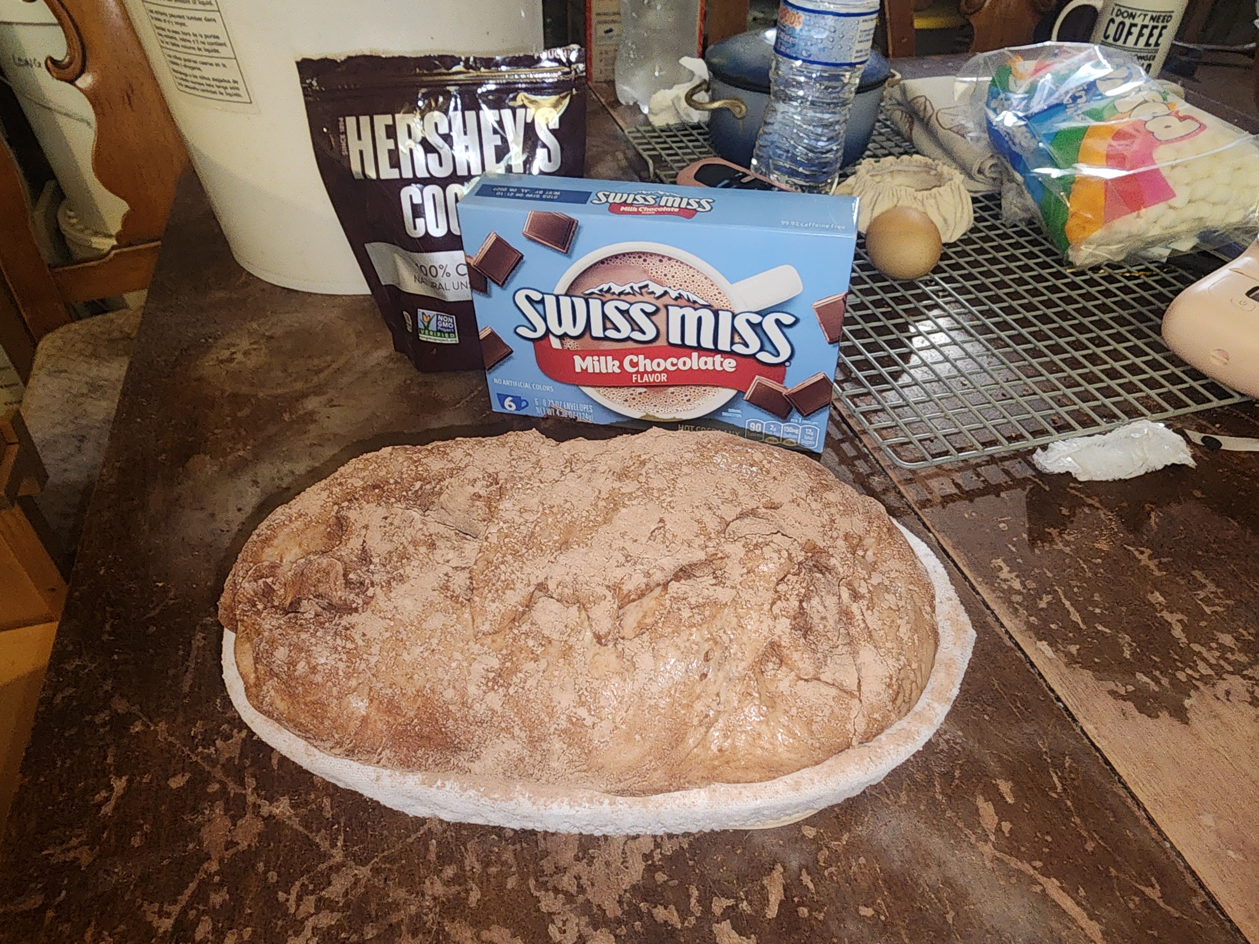 Sourdough Hot Chocolate Loaf