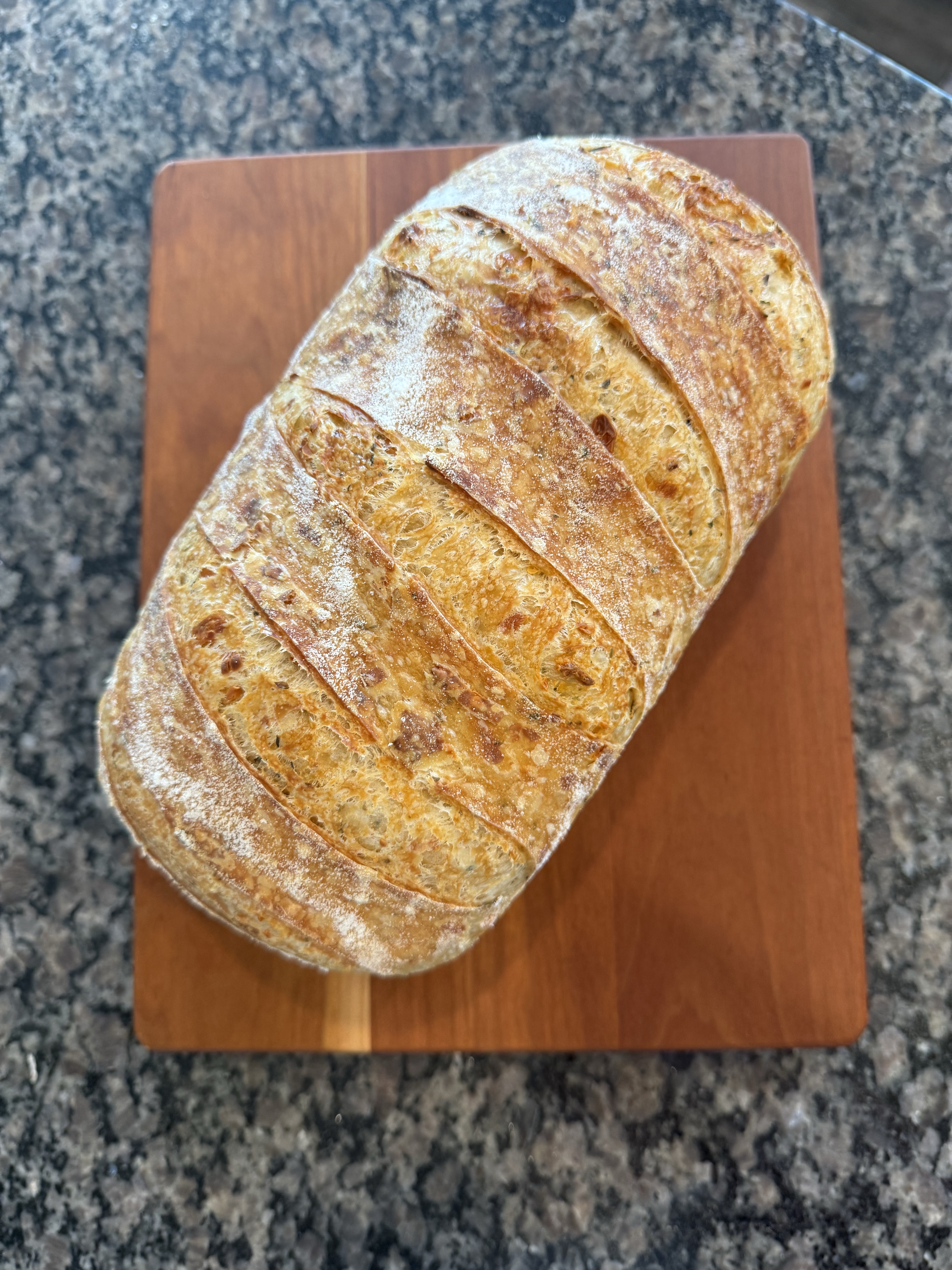Italian Herbs and Cheese Loaf 