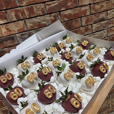 2 Dozen Custom Strawberries 