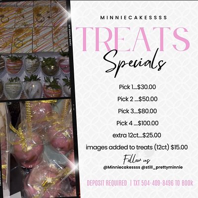 Pick 3 Treats(12ct) Each