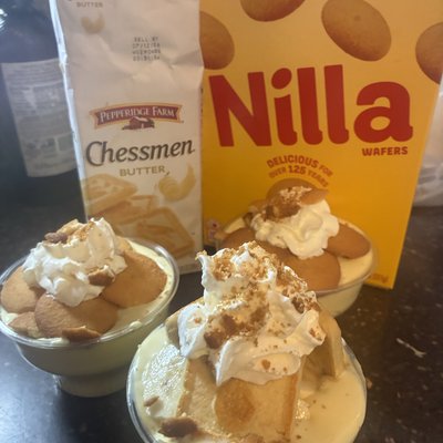Banana Pudding Cups