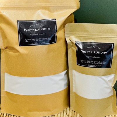 Large Peppermint Lavender Laundry Detergent