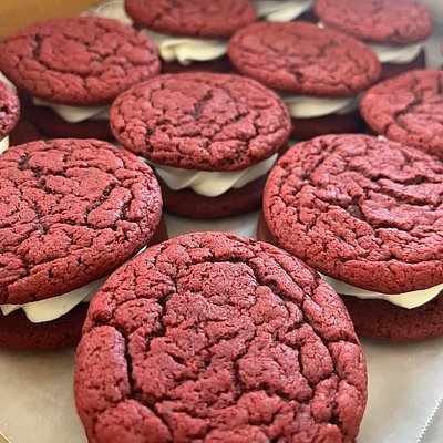 Red Velvet Sandwiches