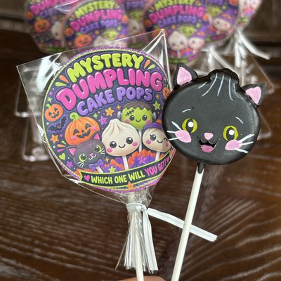 Halloween Mystery Dumpling Cakepop 