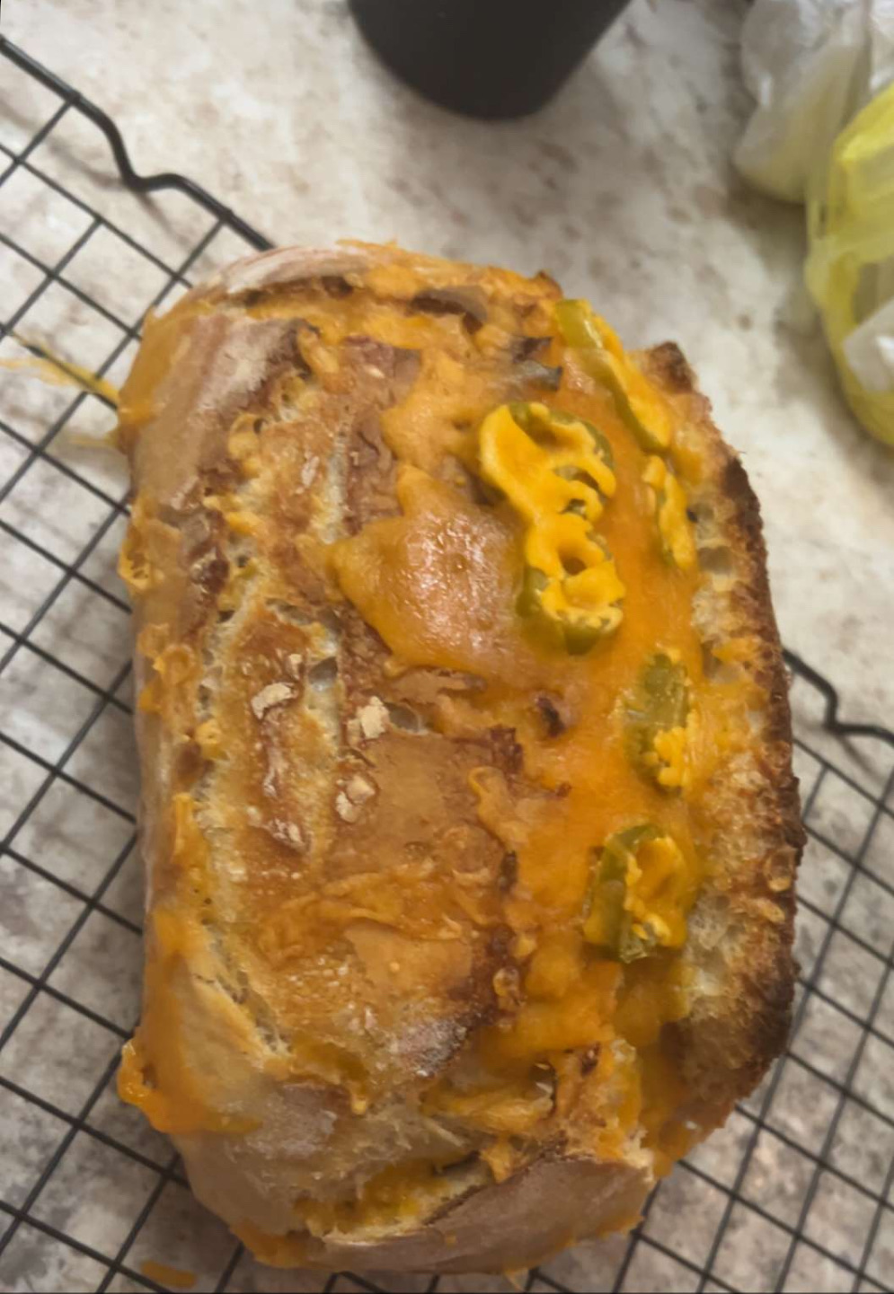 Jalapeño Cheddar Sourdough Bread