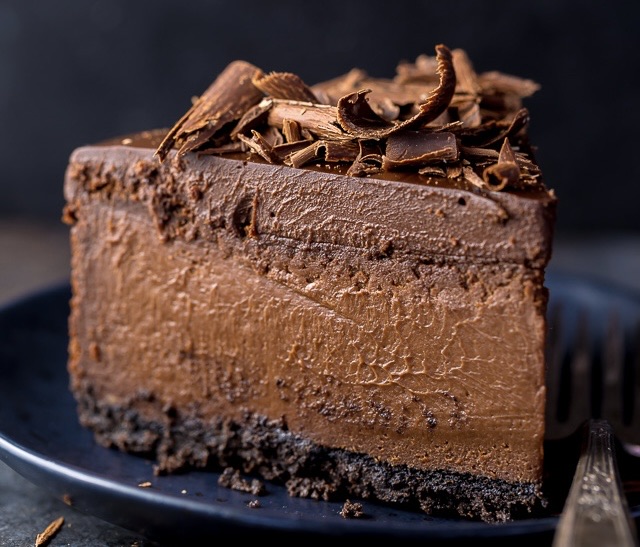 Chocolate Lovers Cheesecake Slice