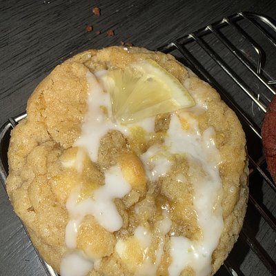     Lemon Velvet Cookies
