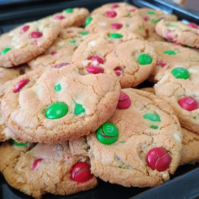 M&M Cookies (Gluten-free) 1 Dozen