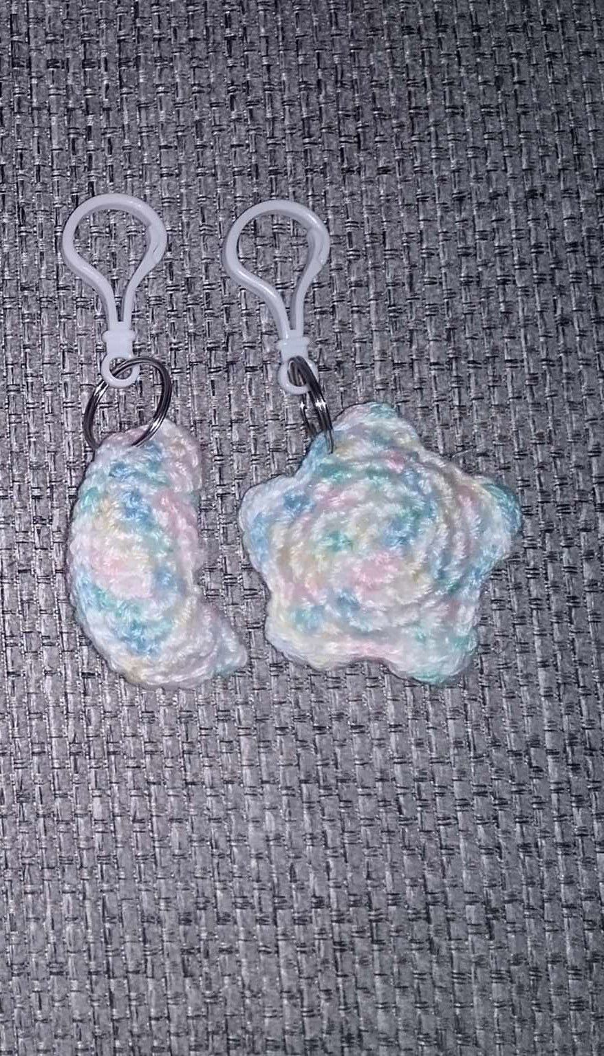 Crochet keychain (Pastel)