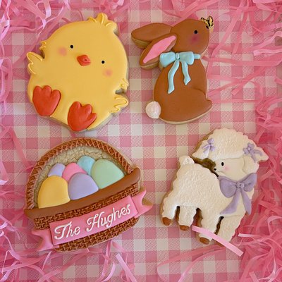 Custom Easter cookie pack 
