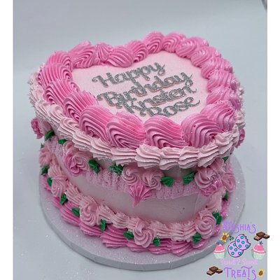 Heart Custom Cake 6in 