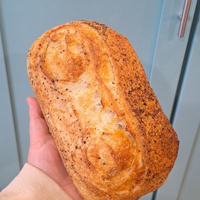 Cracked Pepper Parmesan Sourdough 