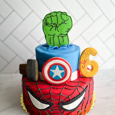 Full Fondant Covered Tier