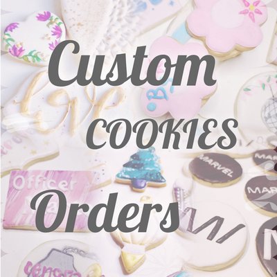 Custom Sugar Cookies 