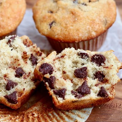 4pk- Chocolate Chip Muffins 