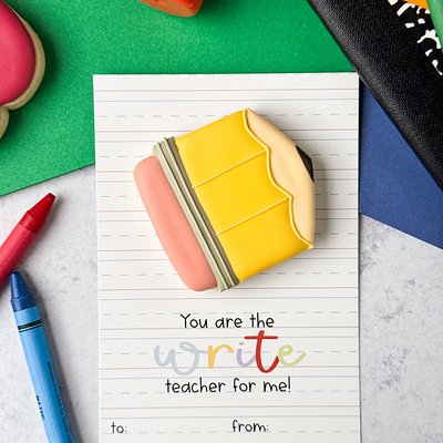 “Write” Teacher For Me Mini Card