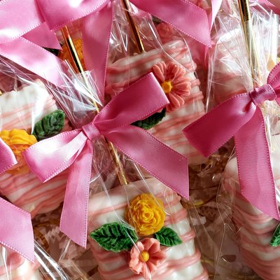 Dipped Rice Krispies Treats