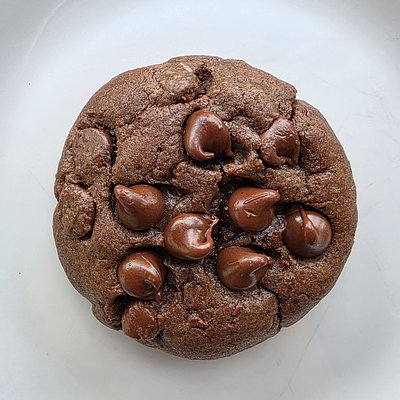 Chocolate with chocolate chips cookie