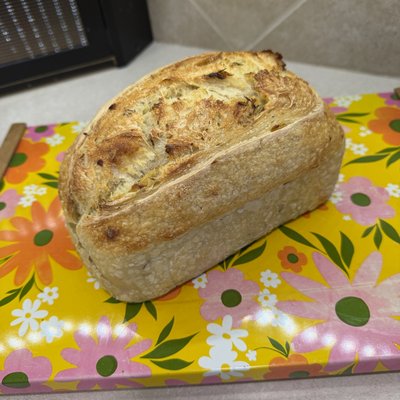 Roasted Garlic Rosemary Sourdough