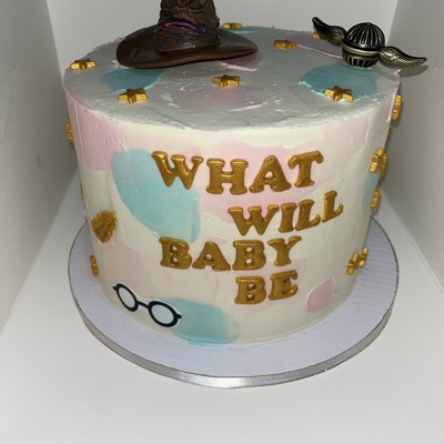 8" cake Servings Up To 24 