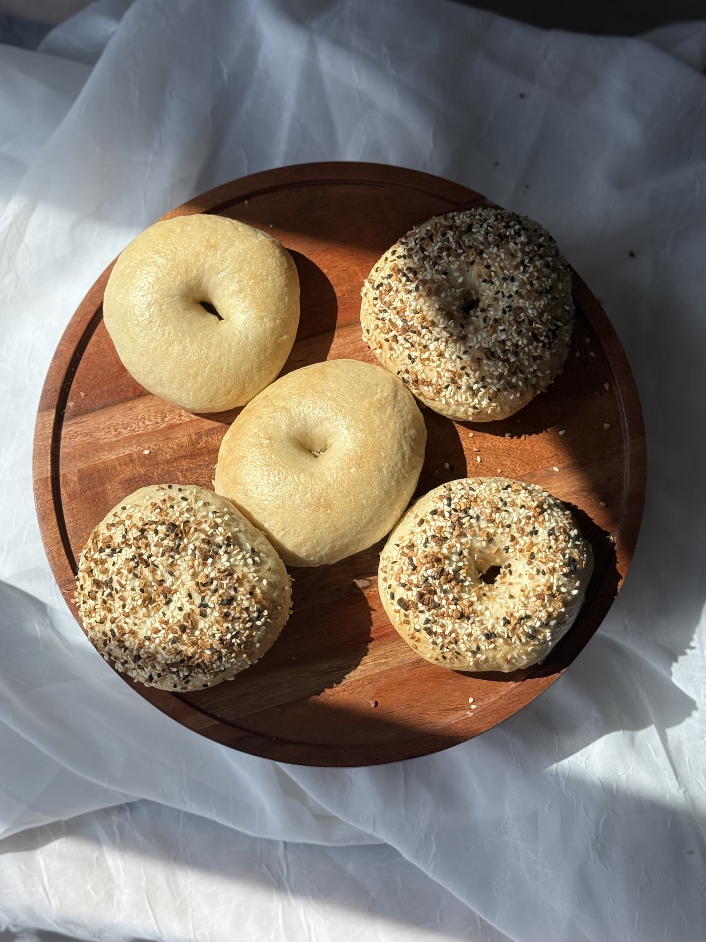 Sourdough Bagel Everything 