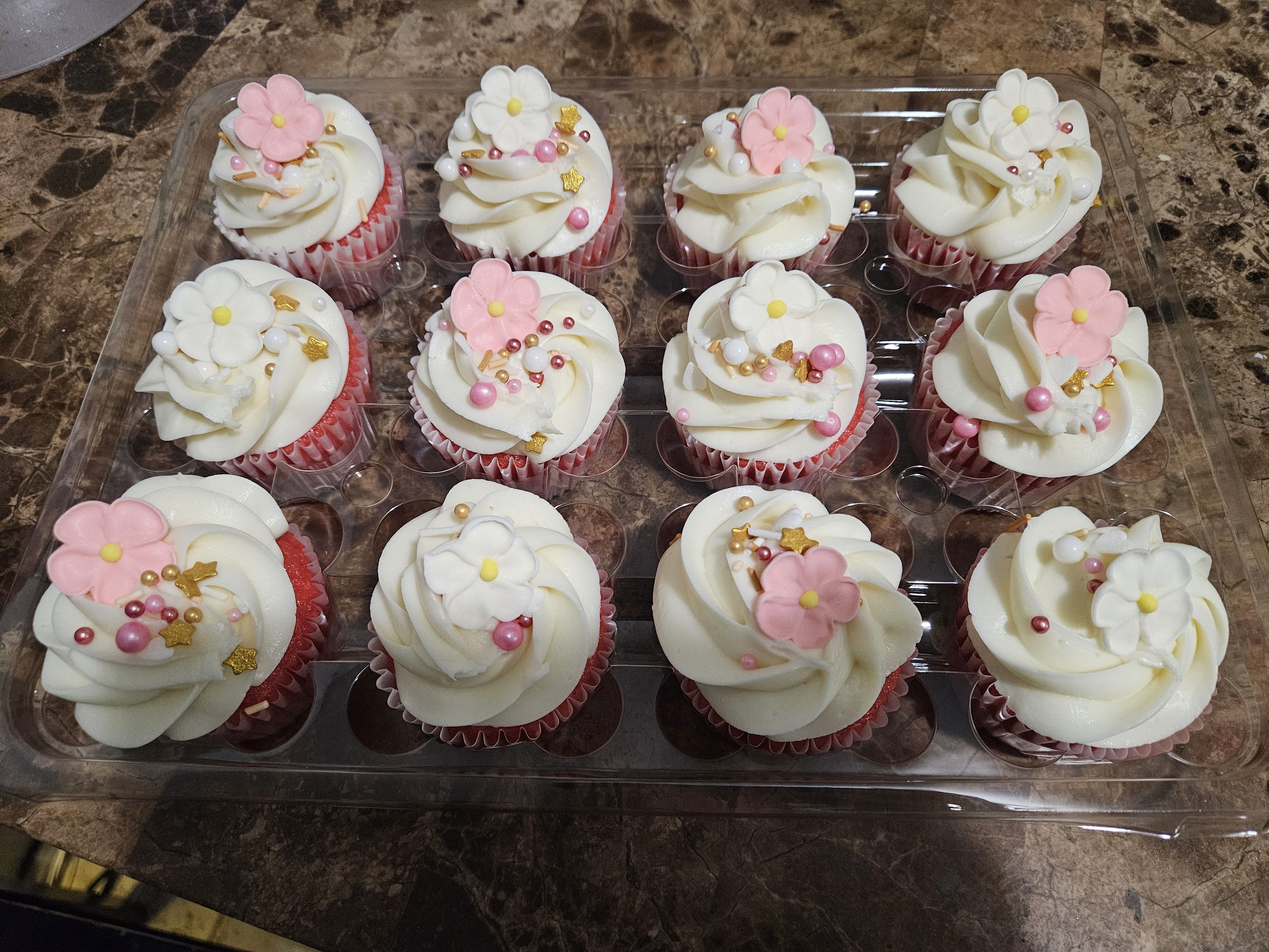 12 Count Filled Cupcakes