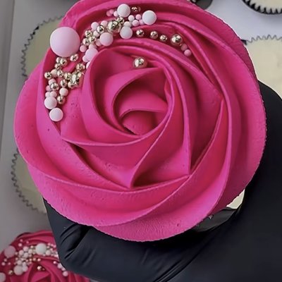 Cupcakes Rosette Frosted (One Dozen)
