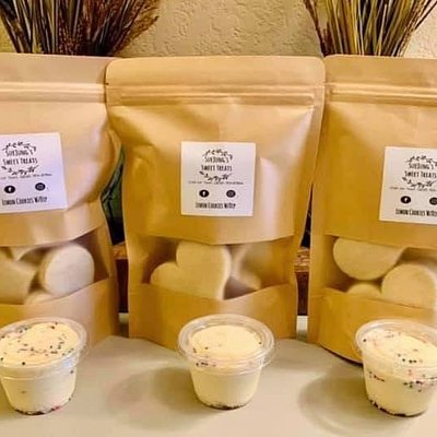 Naked Cookie Bags With Buttercream Icing