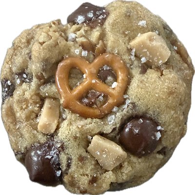 Sweet and Salty Toffee Chocolate Chip Cookie - 1/2 Dozen