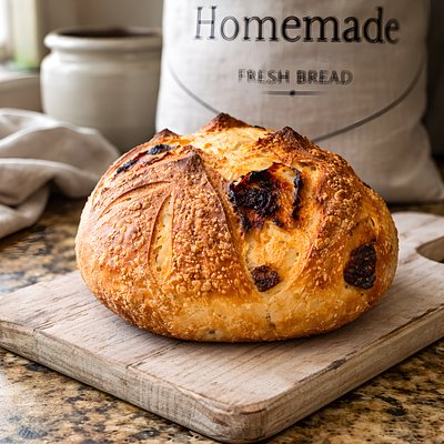Strawberry White Chocolate Sourdough