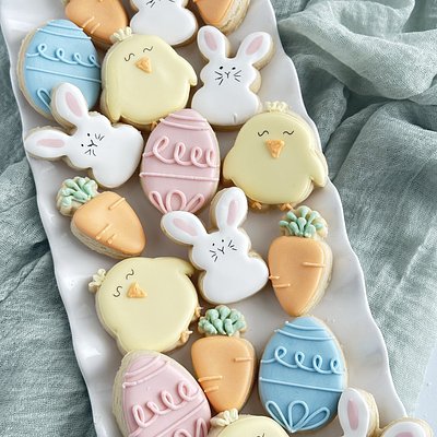 Mini Decorated Cookies 