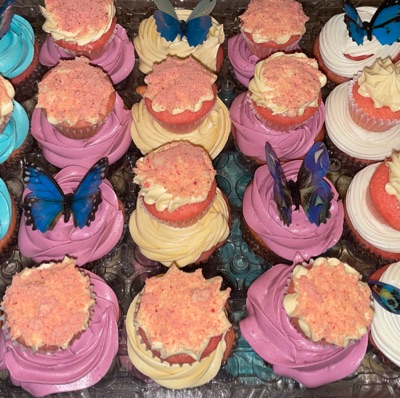 Double Stacked Cupcakes 