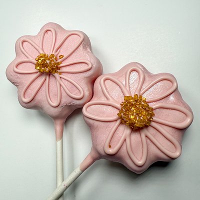 Cake Pops - Daisy Flower (12)