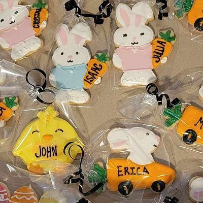 Individual Boxed Easter Cookie