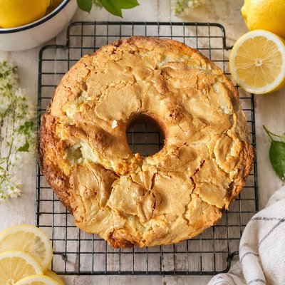 Lemon Pound Cake , No Glaze