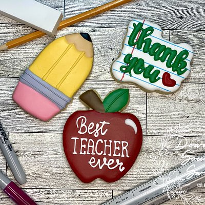 Teachers Appreciation Cookie Set 
