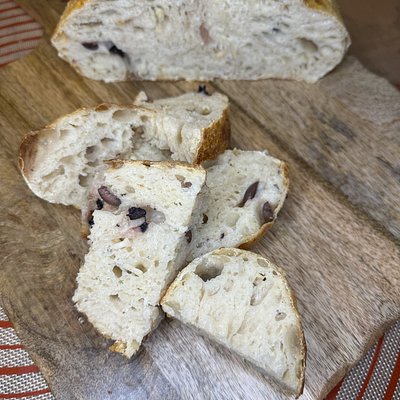 Olive, Thyme, & Parmesan Sourdough Loaf