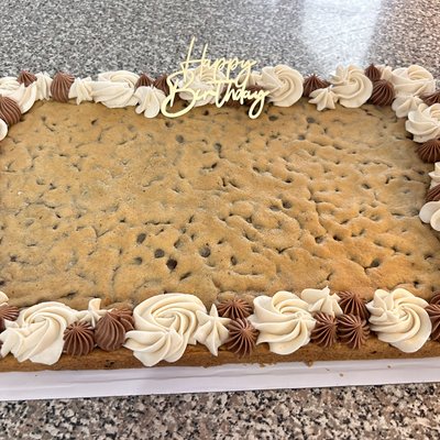 Large Cookie Cake