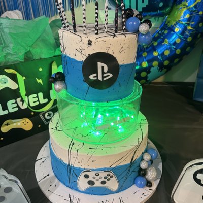 Two Tier Custom Cake