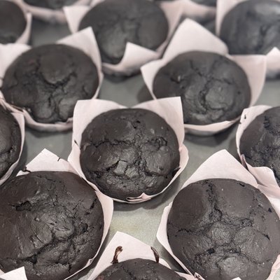 Double Chocolate Espresso Sourdough Muffins 8ct