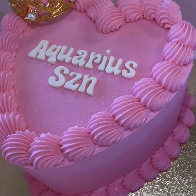6 Inch Heart Cake