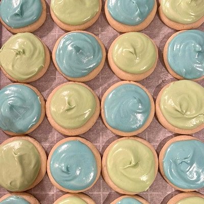Frosted Soft Sugar Cookies                  (1 Dozen)