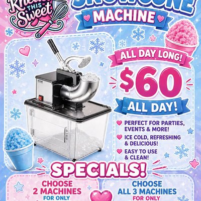SnowCone Machine