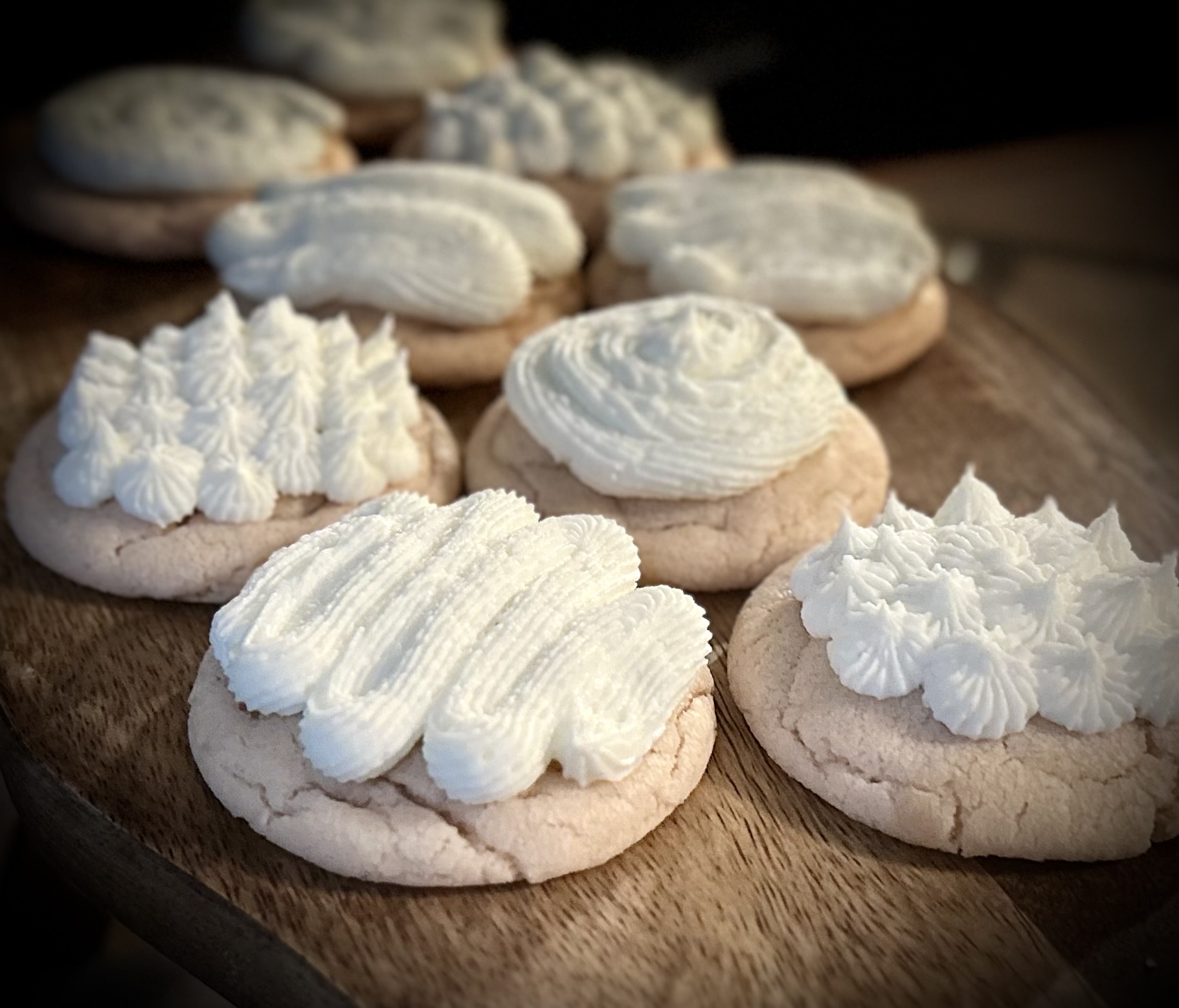 Pink Sugar Cookies