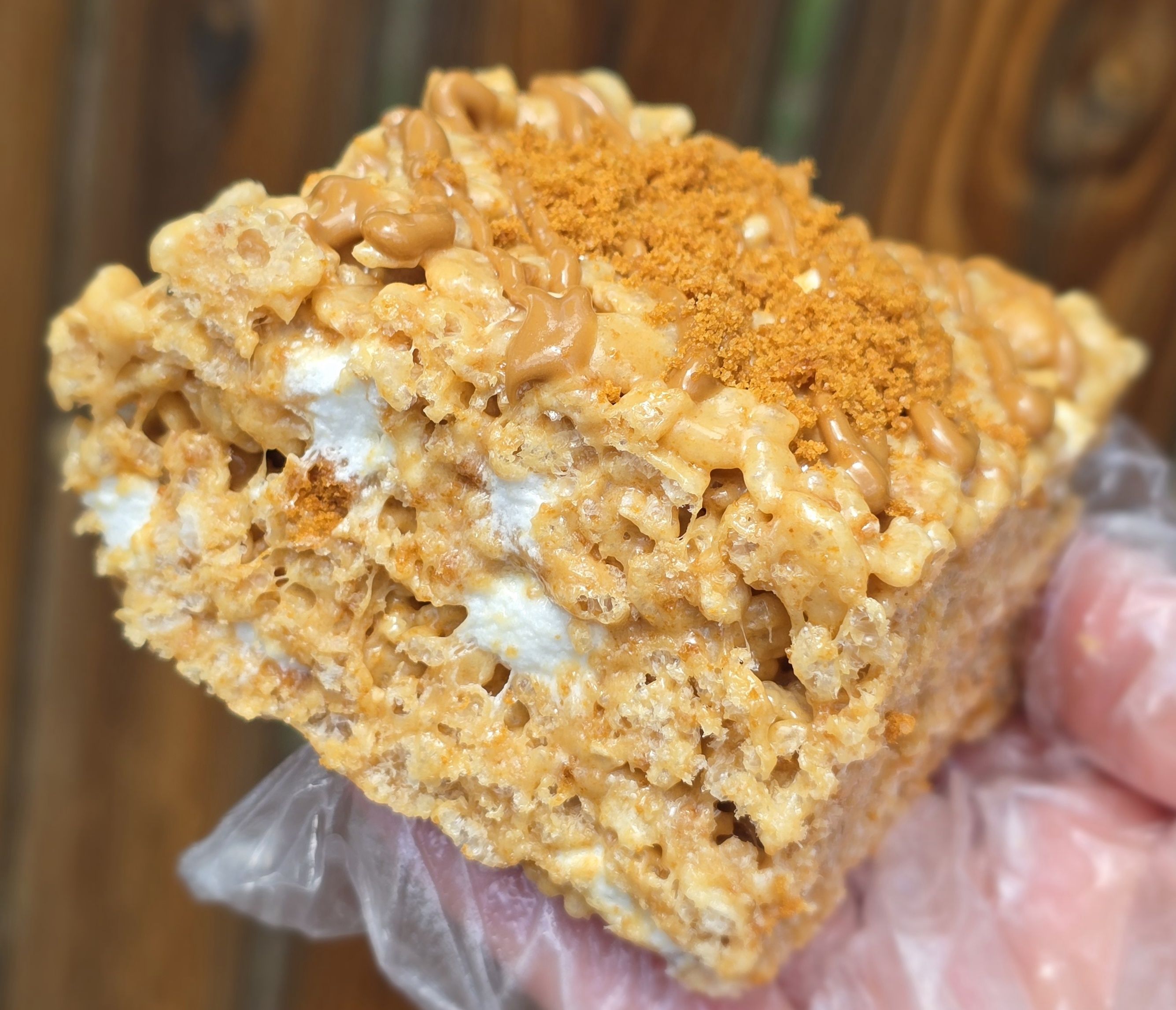 Cookie Butter Lover’s Rice Krispie Treats 
