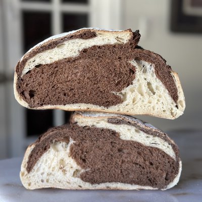Cocoa Sourdough Swirl