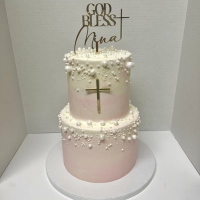 2 Tier 8 Inch Bottom, 6 Inch Top 