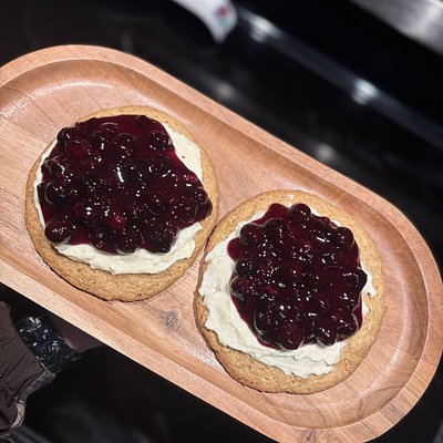 Blueberry Cheesecake Cookies